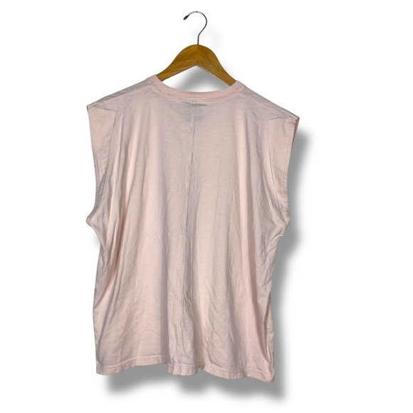 Nike Sportswear Earth Day Pink Tank Gummy Logo 100% Cotton Medium Boxy Baggy - Picture 10 of 10